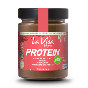 La Vida Vegan Proteínová nátierka chrumkavý lieskový oriešok BIO 270 g